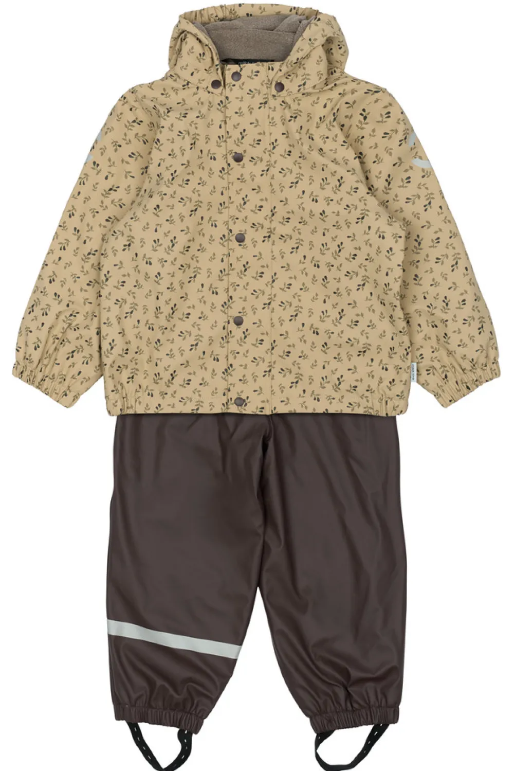 Mikk-Line Regnsæt m. Fleece - Cornstalk- Regntøj