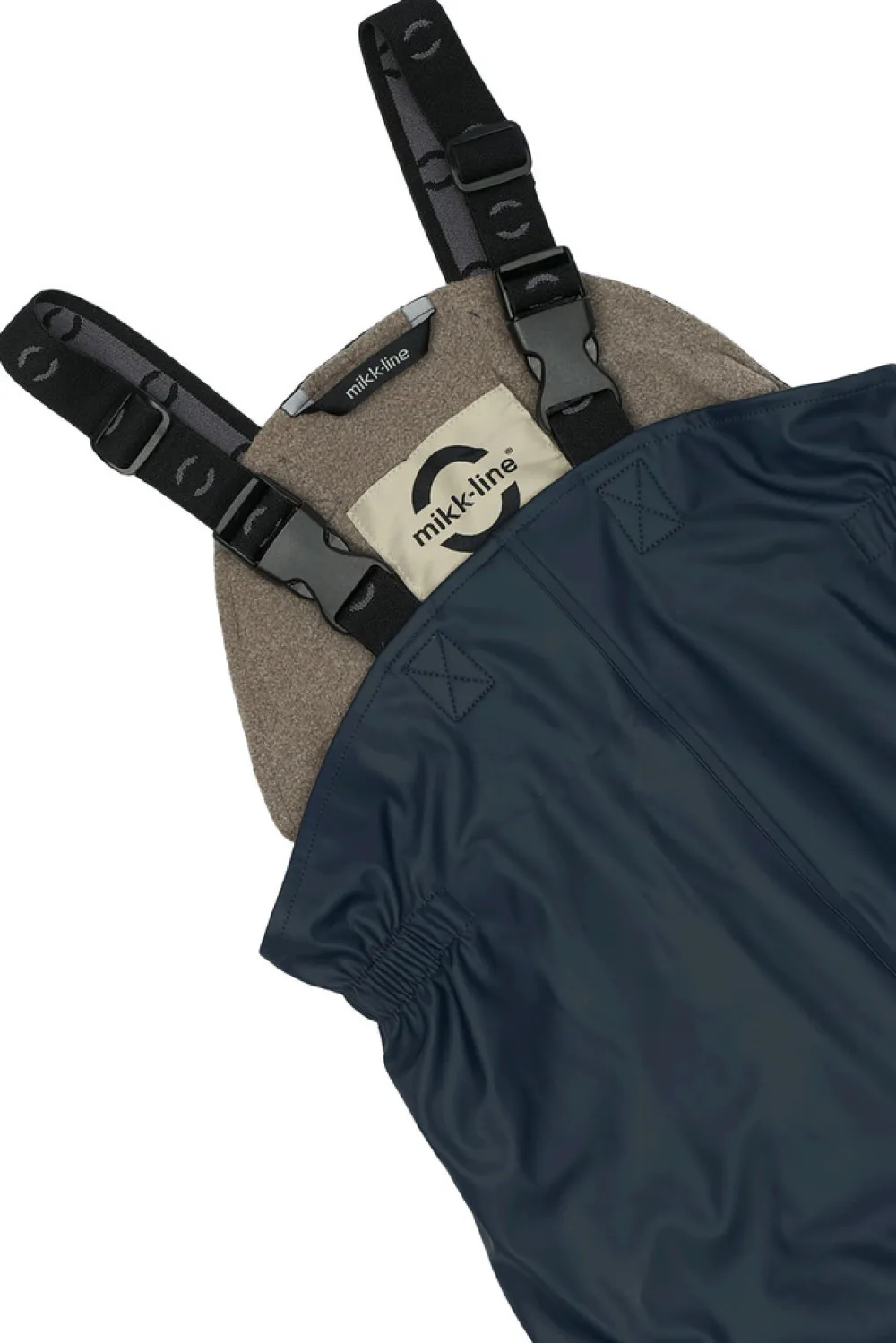 Mikk-Line Regnsæt m. Fleece - Iceberg green- Regntøj