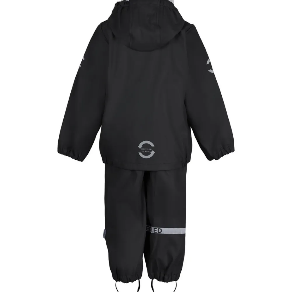 Mikk-Line Regntøj Recycled - BLACK- Regntøj