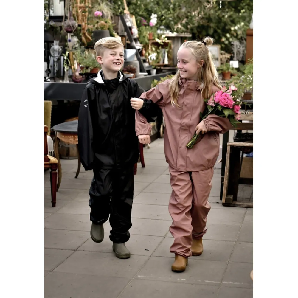 Mikk-Line Regntøj Recycled - BLACK- Regntøj