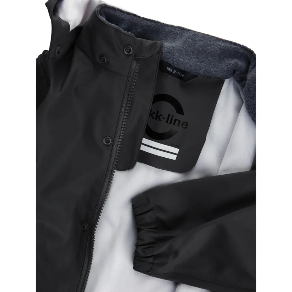 Mikk-Line Regntøj Recycled - BLACK- Regntøj