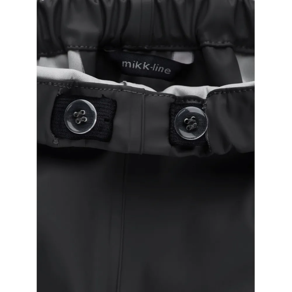 Mikk-Line Regntøj Recycled - BLACK- Regntøj