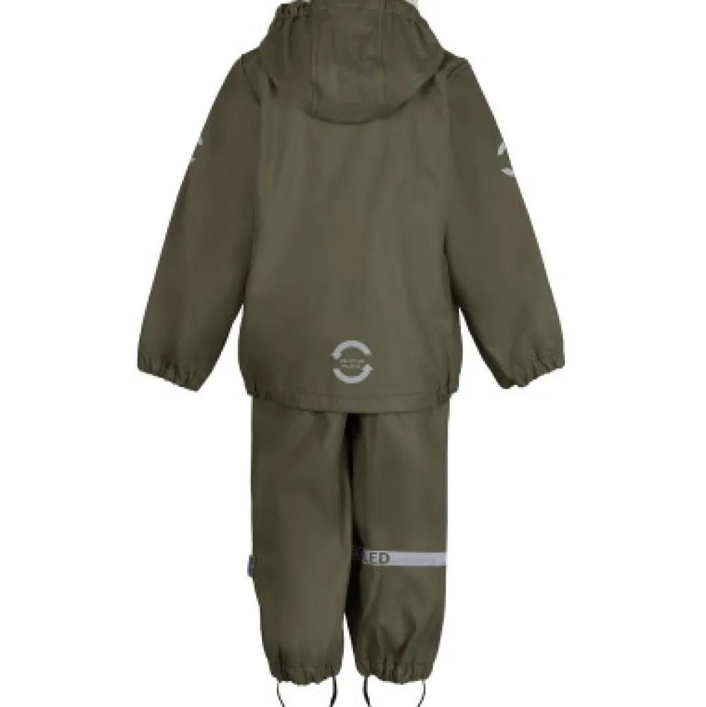 Mikk-Line Regntøj Recycled - DUSTYOLIVE- Regntøj