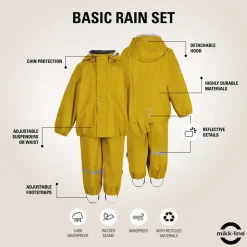Mikk-Line Regntøj Recycled - SUNFLOWER- Regntøj