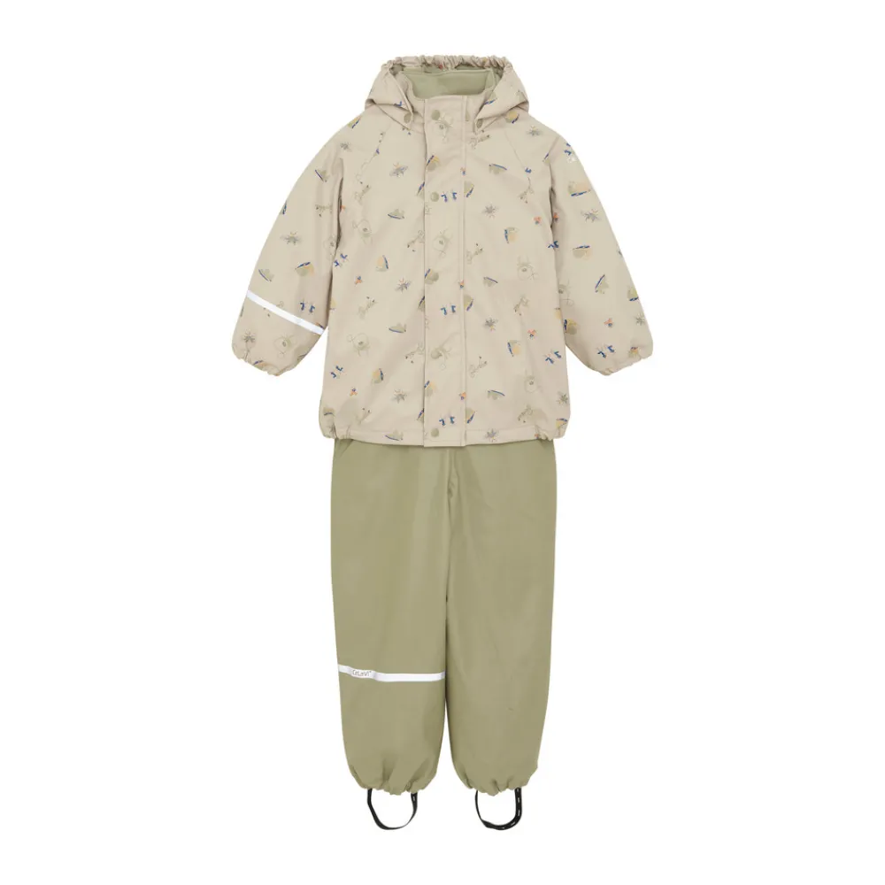 CeLaVi Regntøjssæt m. Fleece - 2106- Regntøj