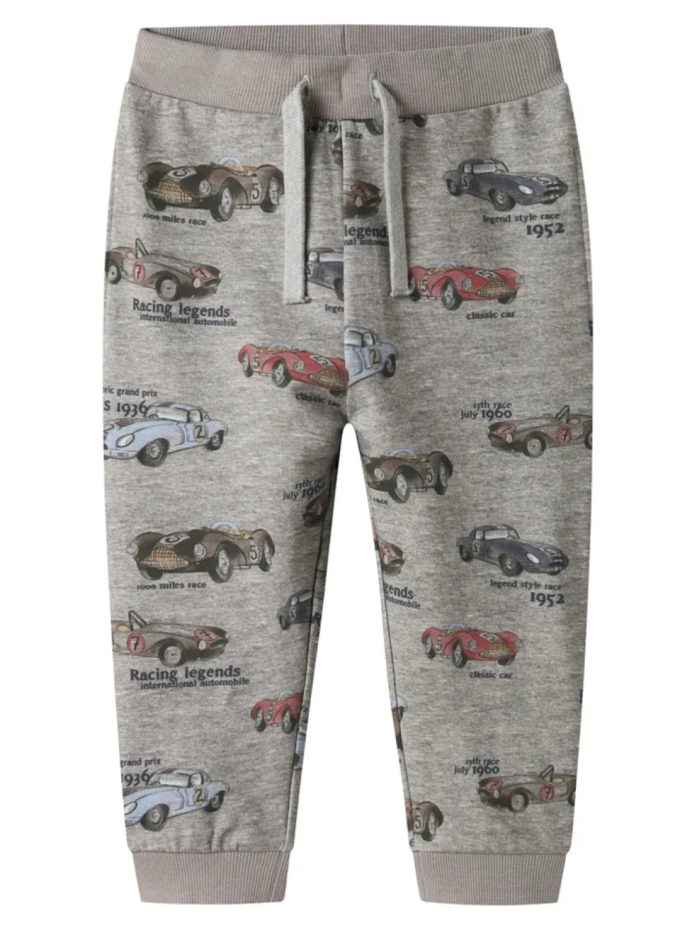 NAME IT Reiner Sweatpant - Grey Melange- Bukser