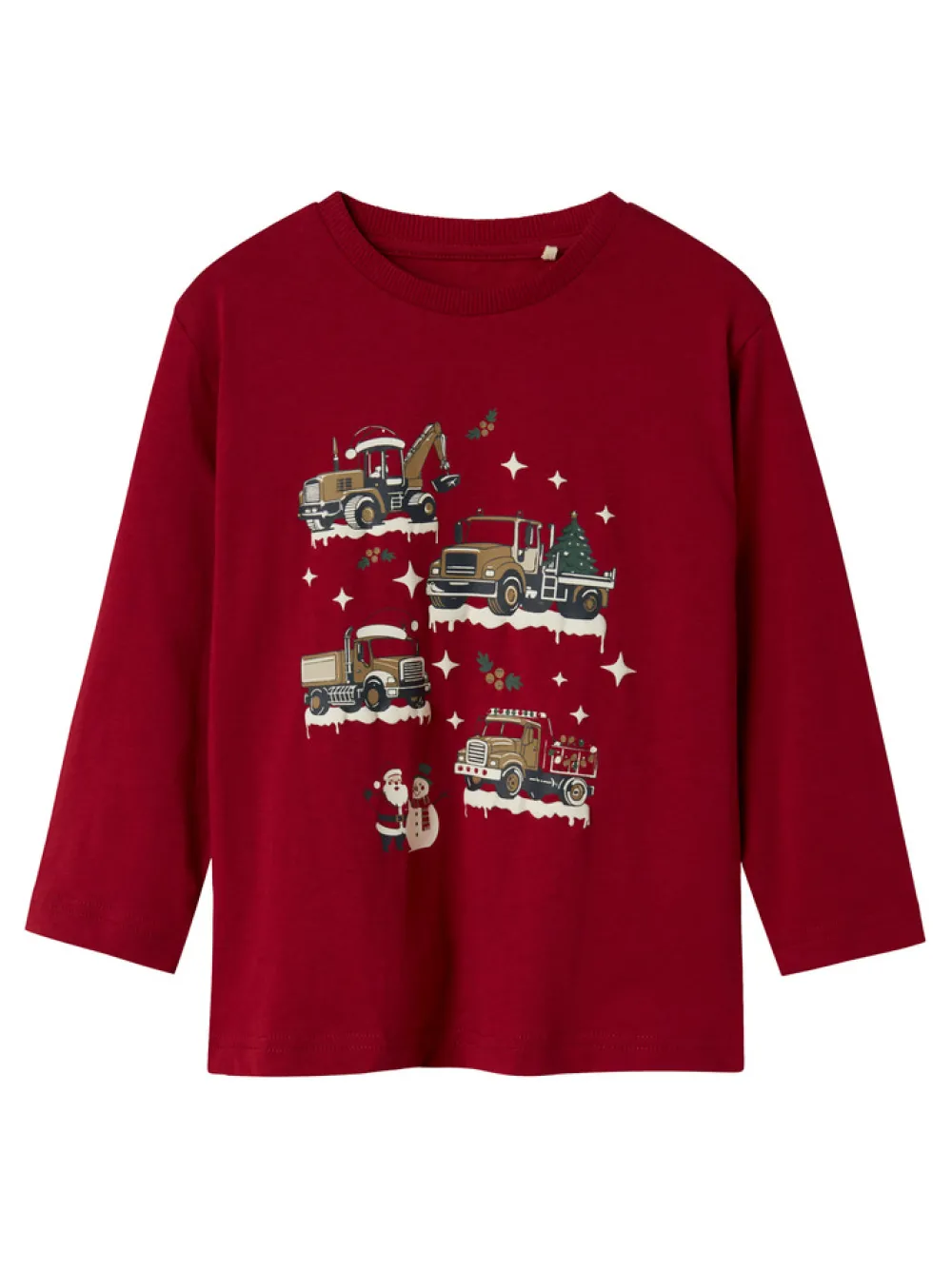 NAME IT Rejulli Trøje - Jester red- Juletøj|Cardigans, Veste & Trøjer