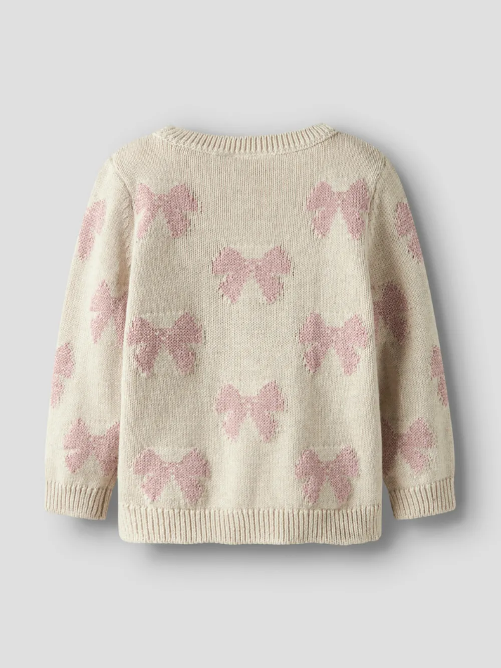 NAME IT Rekka Striktrøje - Peyote Melange- Juletøj|Cardigans, Veste & Trøjer