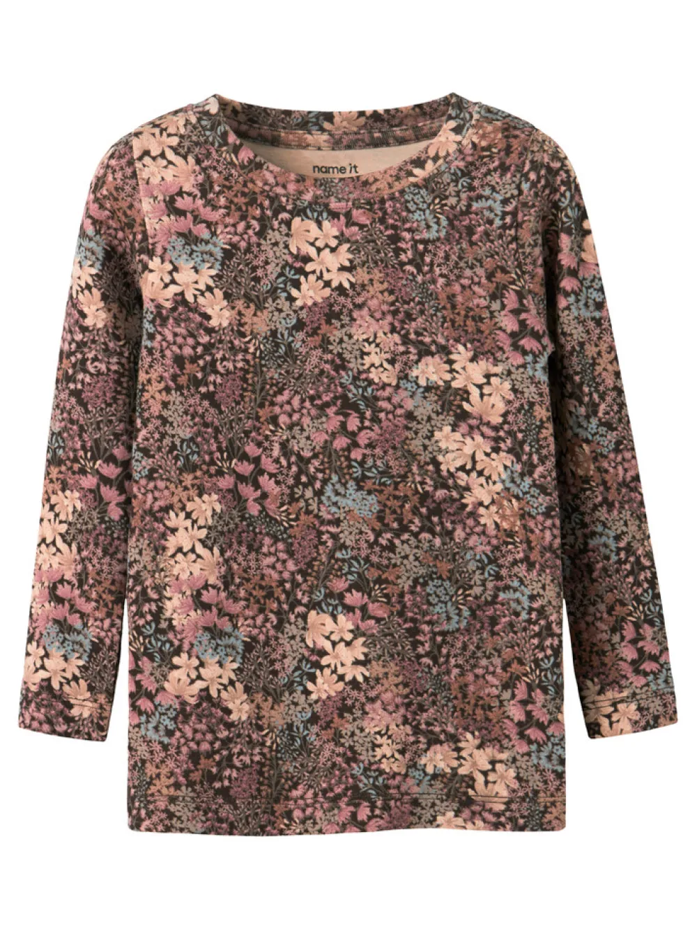 NAME IT Resa Bluse - Chocolate Brown- Bluser