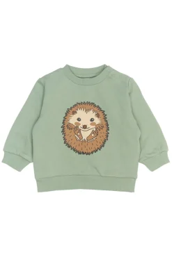 The New Siblings Rex Sweatshirt - LILY PAD- Cardigans, Veste & Trøjer