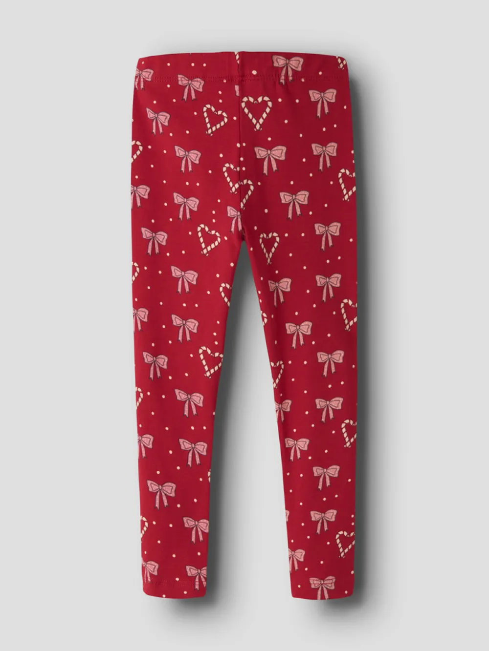 NAME IT Ri Leggings - Jester Red- Juletøj|Leggings