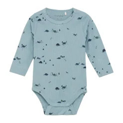 Fixoni Rib Body Langærmet - 7117- Bodystocking Langærmet