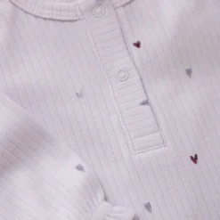 Fixoni Rib Romper Langærmet - 6380- Heldragter U. Fod