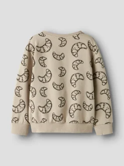NAME IT Richie Sweatshirt - Island Fossil- Cardigans, Veste & Trøjer