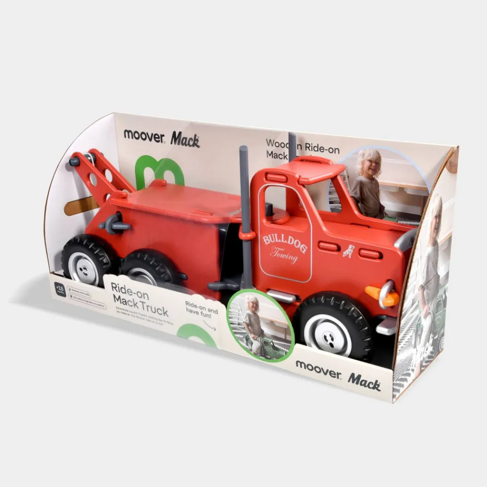 Moover Toys Ride-on Mack lastbil rød- Gåvogne & Aktivitetsborde
