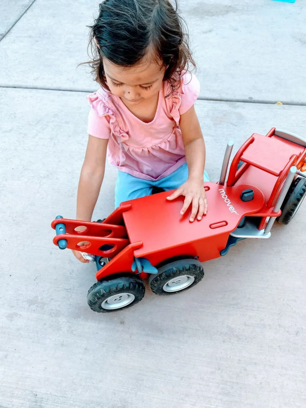 Moover Toys Ride-on Mack lastbil rød- Gåvogne & Aktivitetsborde