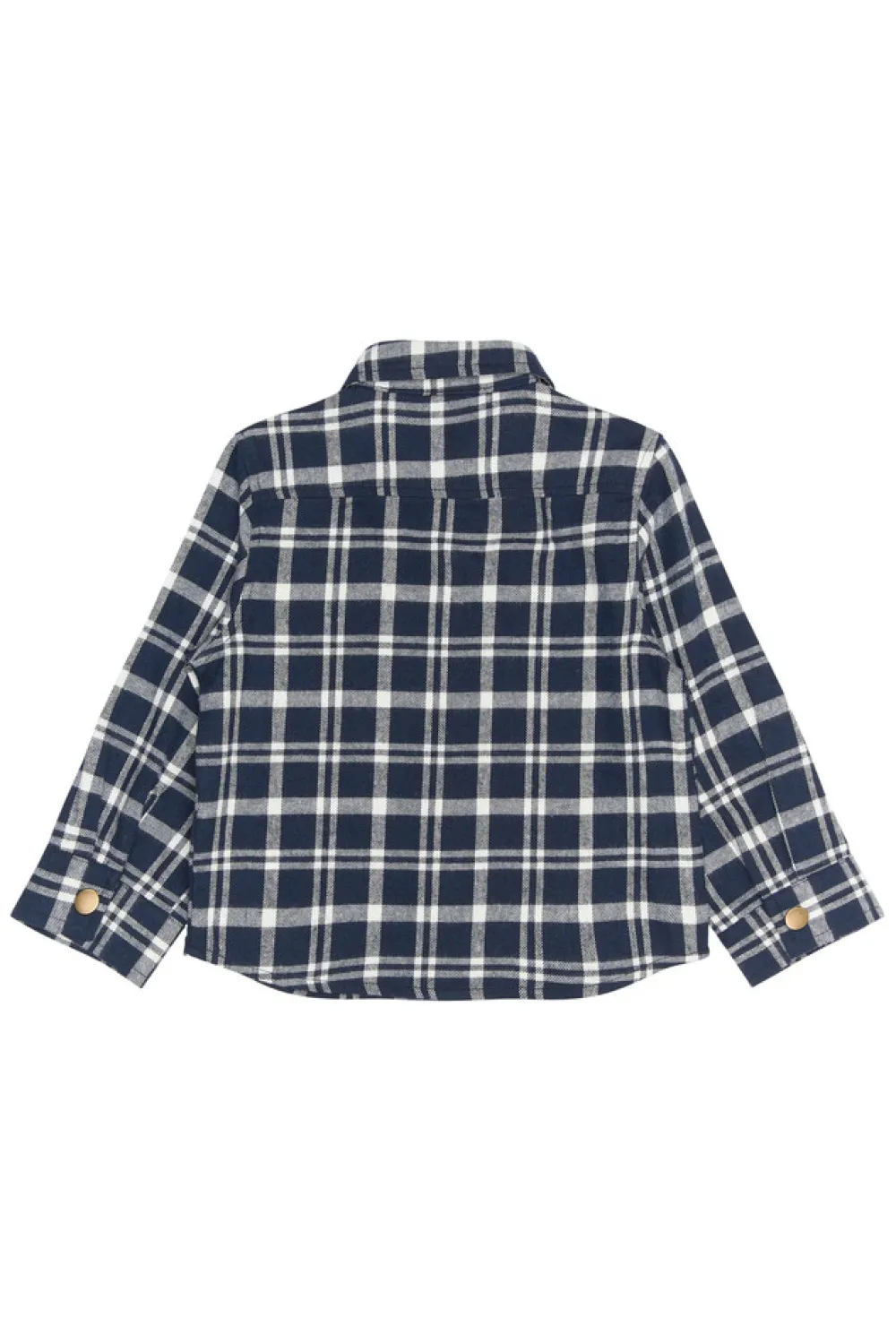 The New Siblings Riggs Flannel Skjorte - NAVYBLAZER- Skjorter