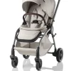 Britax Römer Rio Lux - Soft Taupe- Klapvogne Med Flade Sæder
