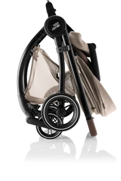 Britax Römer Rio Style - Teak- Klapvogne Med Flade Sæder