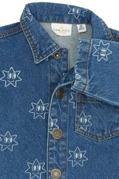 The New Siblings Ripley Denim Jakke - BLUE DENIM- Overgangsjakker|Cardigans, Veste & Trøjer