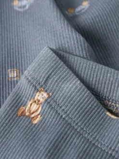 NAME IT Ritoy Long John Leggings - Flint Stone- Leggings