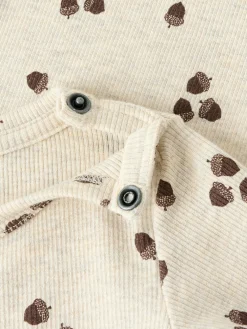 NAME IT Ritus Langærmet Body - Peyote Melange- Bodystocking Langærmet