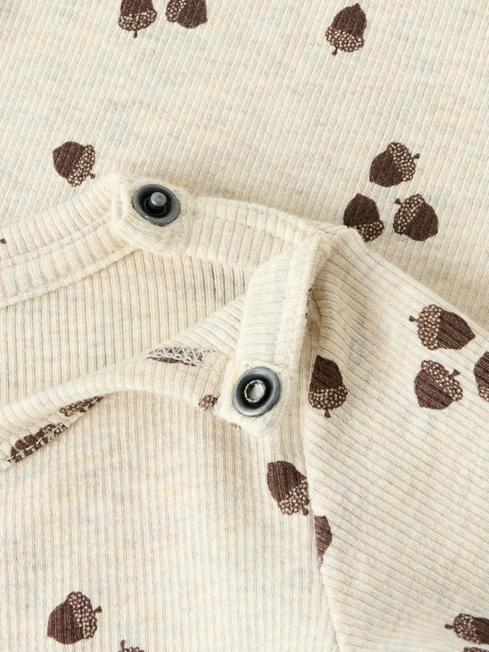 NAME IT Ritus Langærmet Body - Peyote Melange- Bodystocking Langærmet