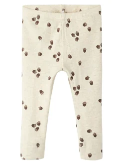 NAME IT Ritus Leggings - Peyote Melange- Leggings