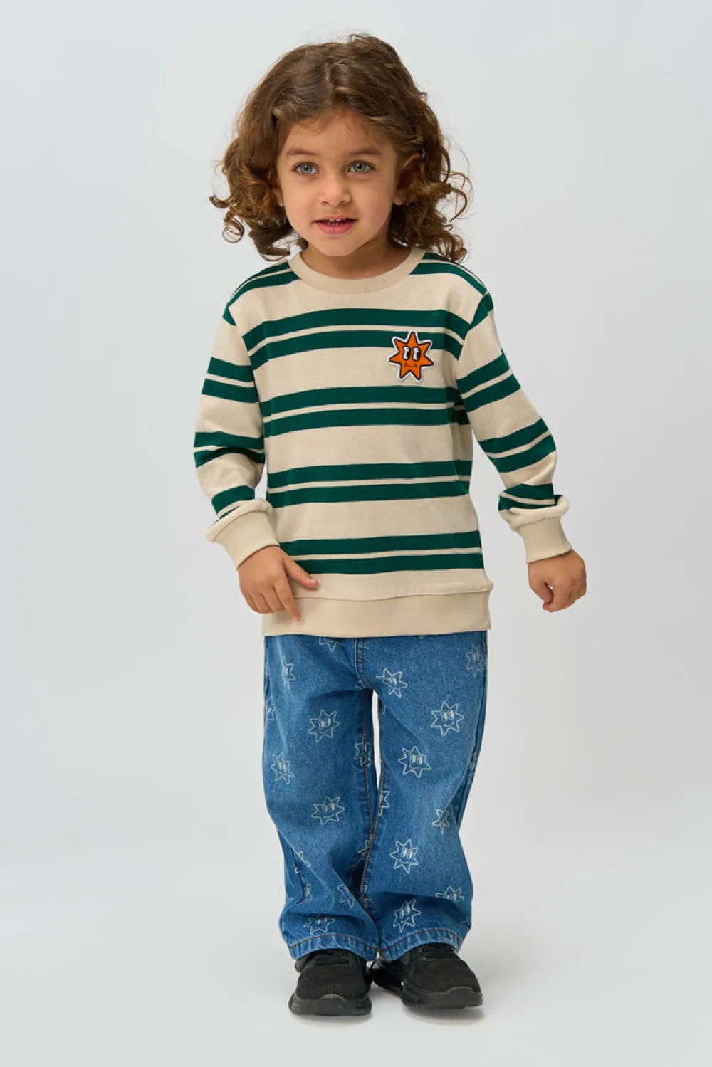 The New Siblings Robbie Sweatshirt - DEEP TEAL- Cardigans, Veste & Trøjer