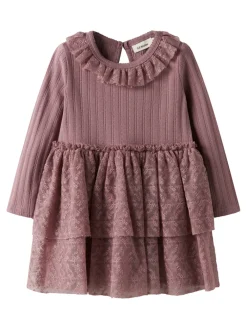 Lil' Atelier Robelle Kjole - Nostalgia Rose- Juletøj|Kjoler