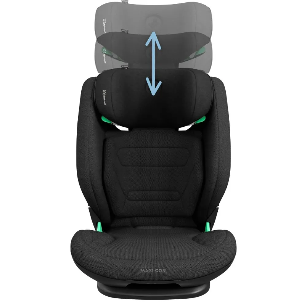 Maxi-Cosi RodiFix Pro2 i-Size - Authentic Black- Autostole 100-150 Cm (4-12 År)