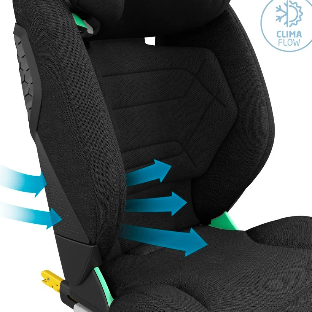 Maxi-Cosi RodiFix Pro2 i-Size - Authentic Black- Autostole 100-150 Cm (4-12 År)