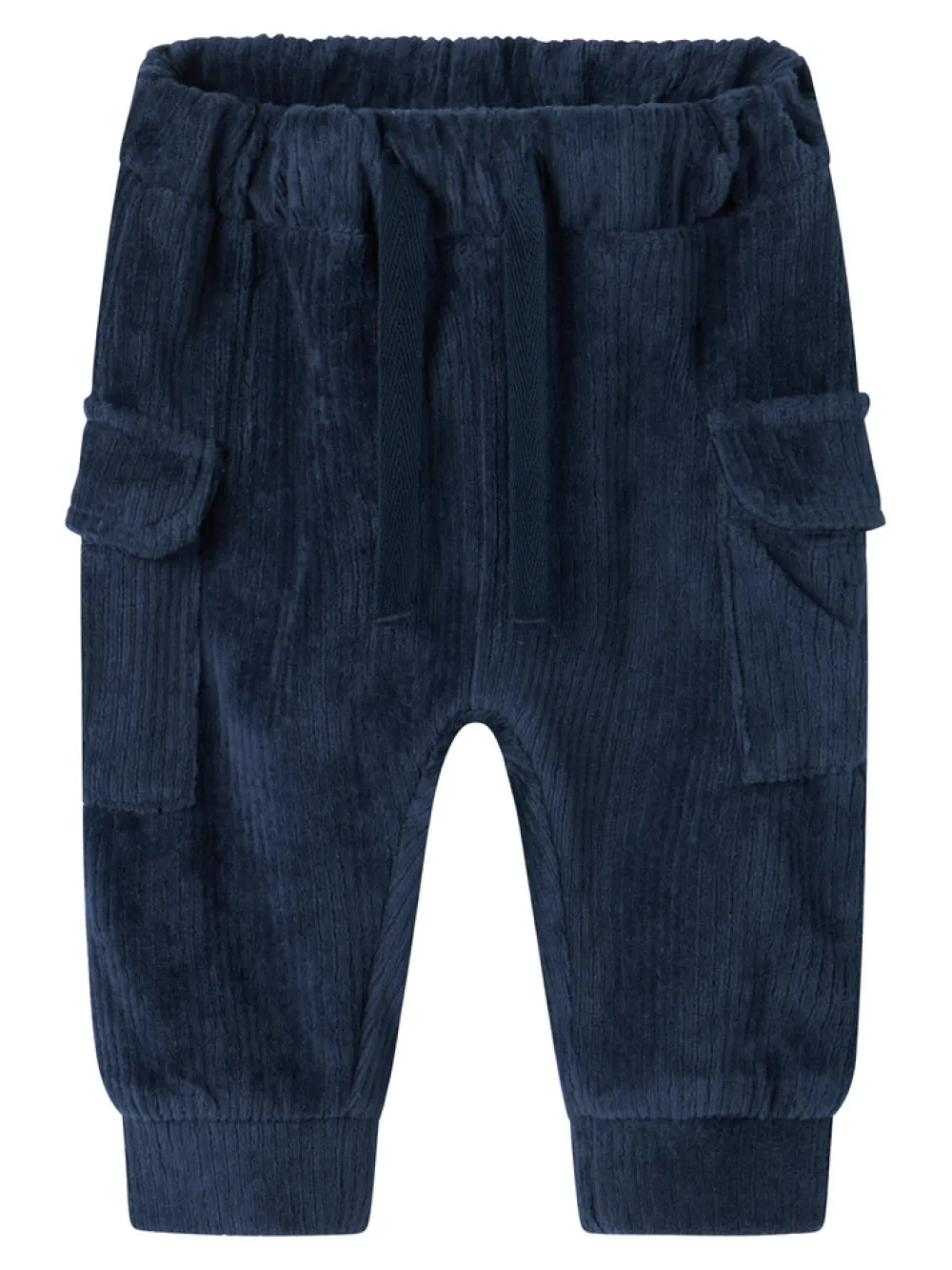 NAME IT Ronny Velour Bukser - Navy Blazer- Juletøj|Bukser