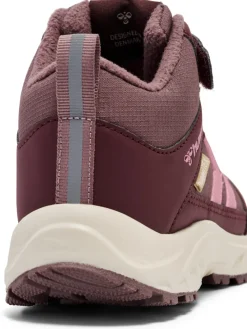 hummel Root Tex Jr - Vineyard wine- Sneakers Med Velcro