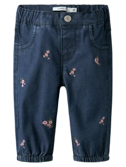 NAME IT Rose Jeans - Dark denim- Bukser