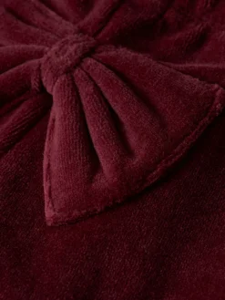 NAME IT Roxy Velour Leggings - Burgundy- Leggings|Juletøj