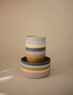 MUSHIE Runde Skåle I 2-Pak - Vanilla- Service