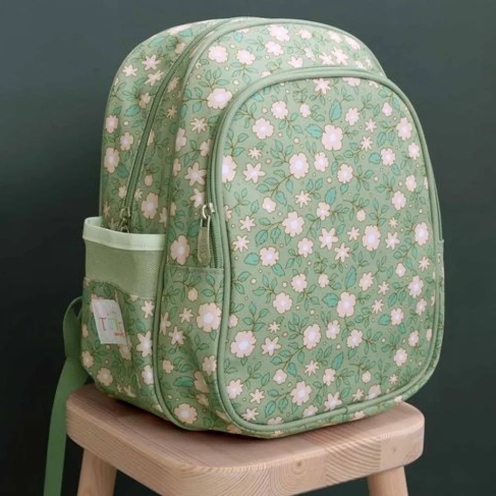 A Little Lovely Company Rygsæk blossom sage med kølerum- Rygsække & Tasker