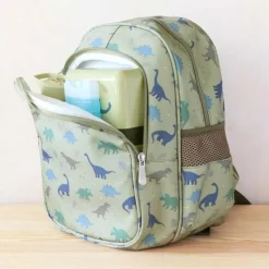 A Little Lovely Company Rygsæk dinosaurs med kølerum- Rygsække & Tasker