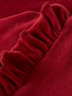 Lil' Atelier Saga Sag Kjole - Red Dahlia- Juletøj|Kjoler