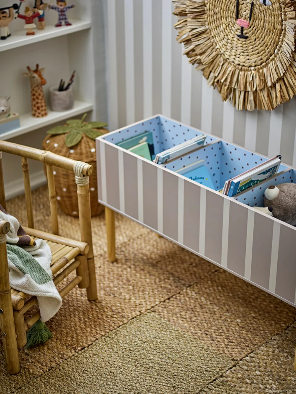 Bloomingvillemini Salam Bogkasse, Brun - FSC®, MDF-Børn Kasser