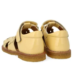 Angulus Sandal med blomster og velcro - 2706- Sandaler Med Lukket Tå