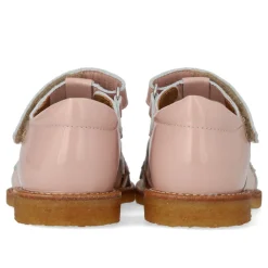 Angulus Sandal med blomster og velcro - Rosebud- Sandaler Med Lukket Tå
