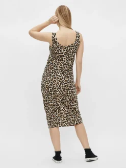 MamaLicious Sannie midi kjole 2-pak - BLACK- Kjoler/Nederdele