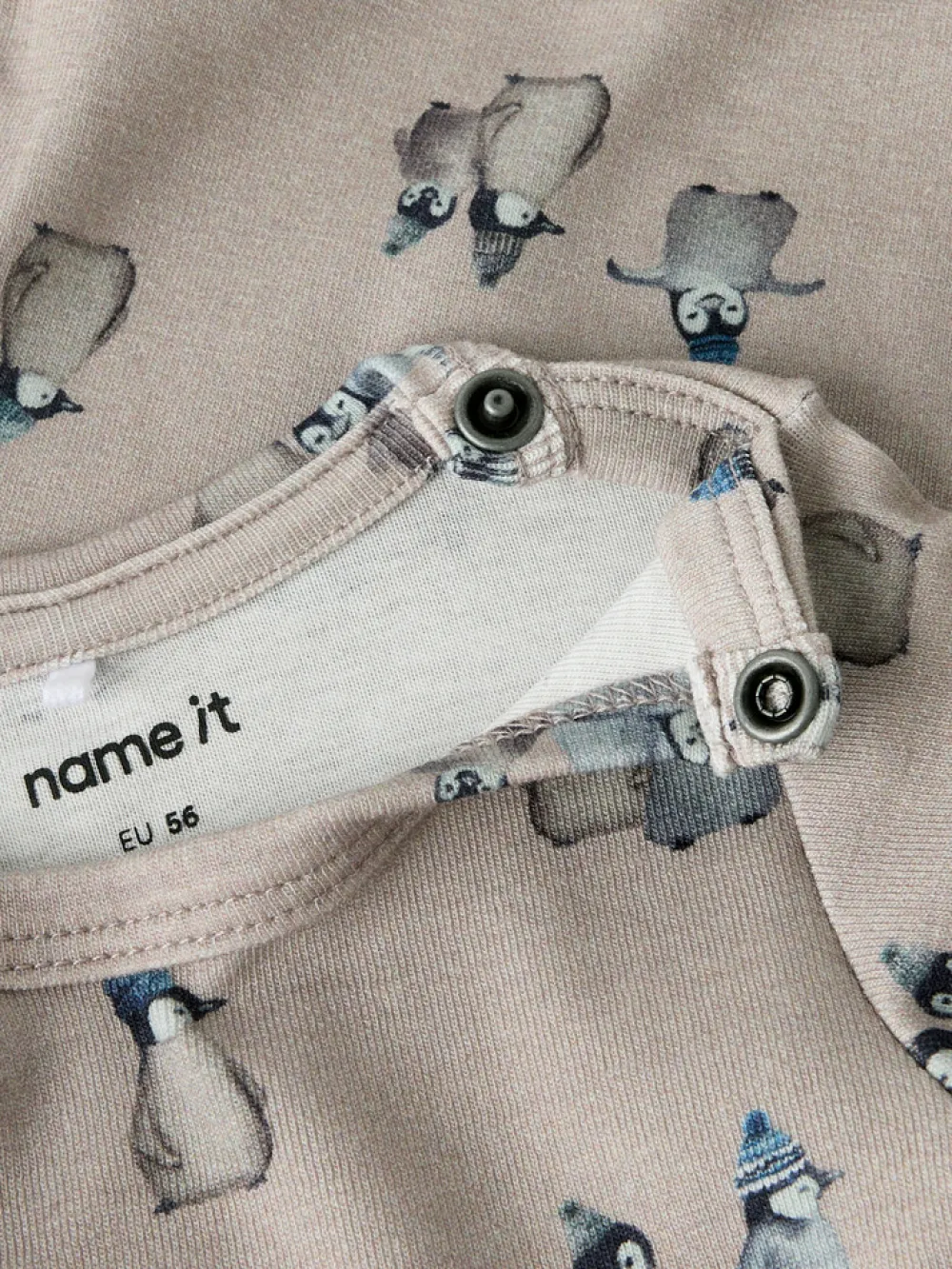 NAME IT Sanuel Langærmet Body - Inscrutable- Bodystocking Langærmet