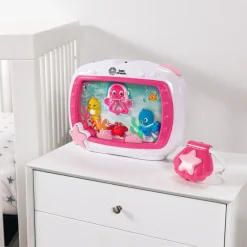 Baby Einstein Sea Dreams Soother Aktivitetsophæng med lyd - Pink- Aktivitetslegetøj