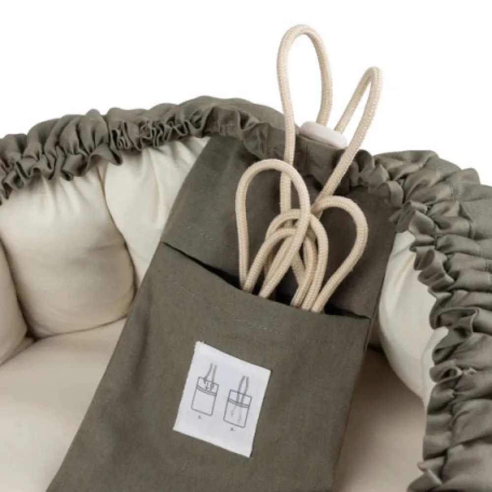 Sebra lift med kaleche - Dark olive- Lifte