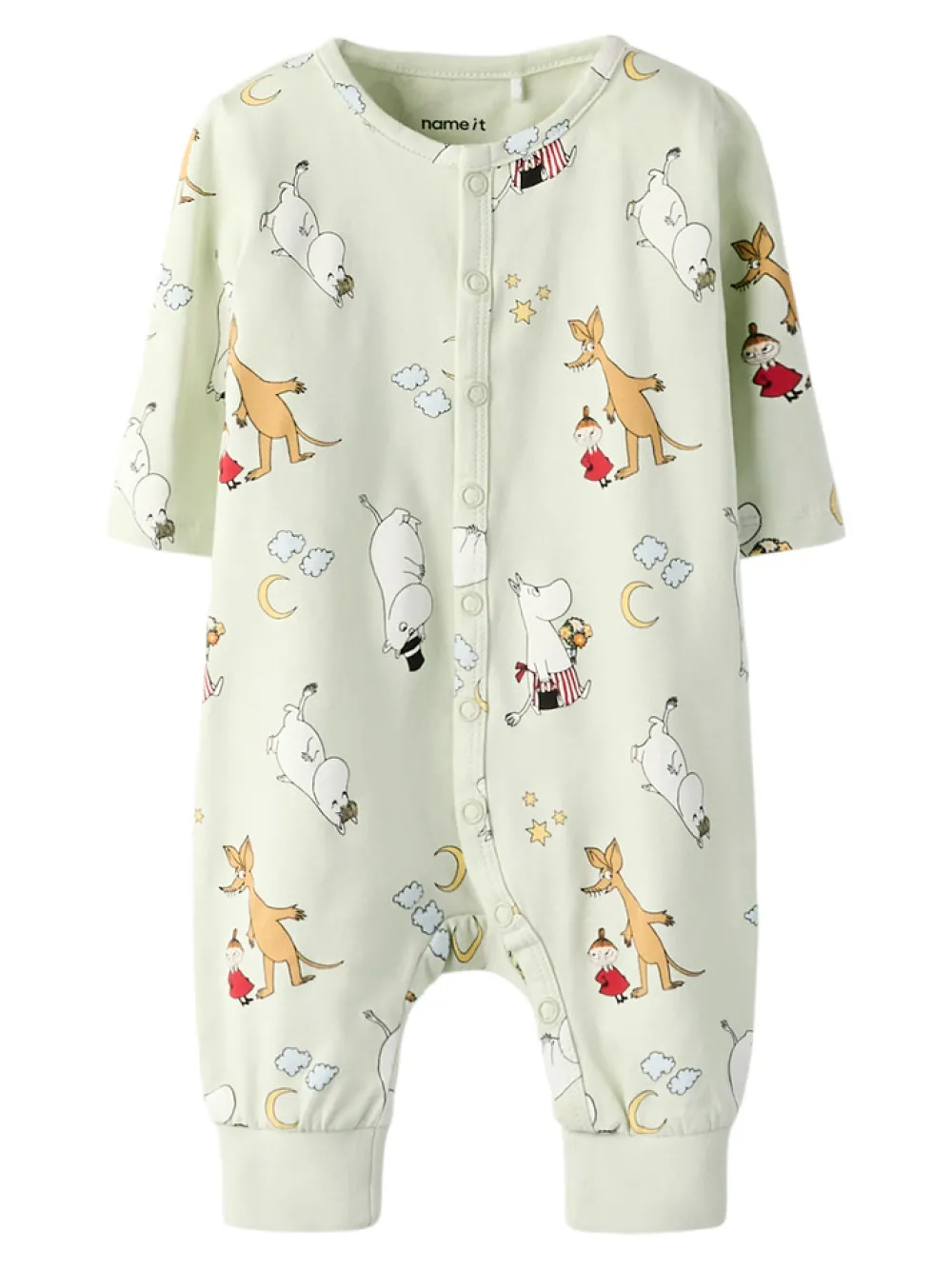 NAME IT Selper Moomin Natdragt - Pale Aqua- Nattøj & Natkjoler