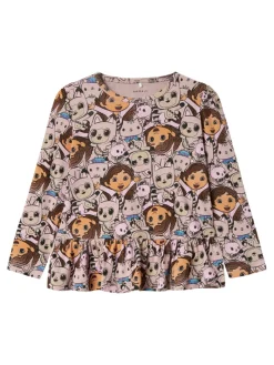 NAME IT Semma Gabby Bluse - Burnished Lilac- Licens|Bluser