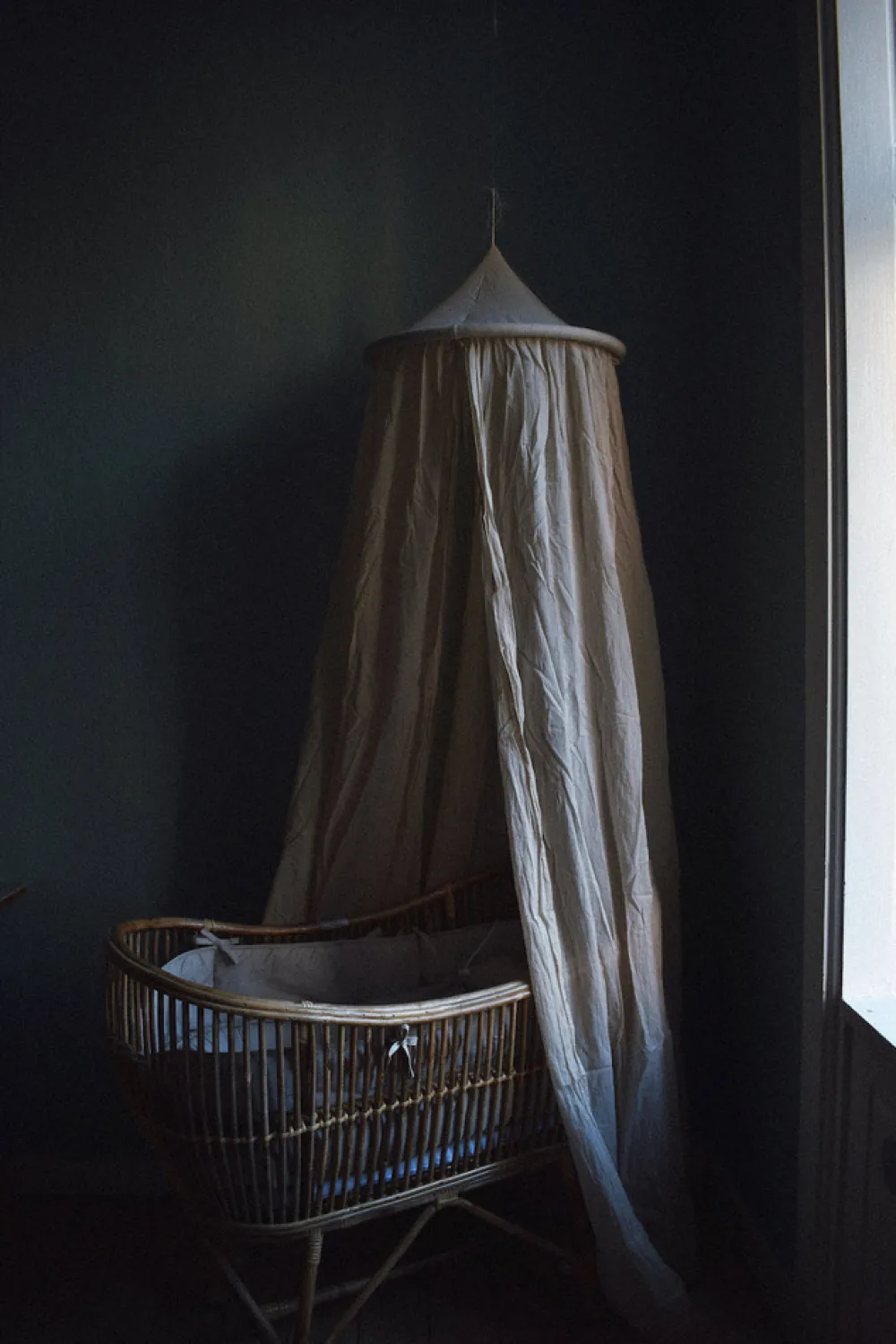 Vanilla COPENHAGEN Sengehimmel - oyster grey-Børn Sengehimler & Himmelpinde